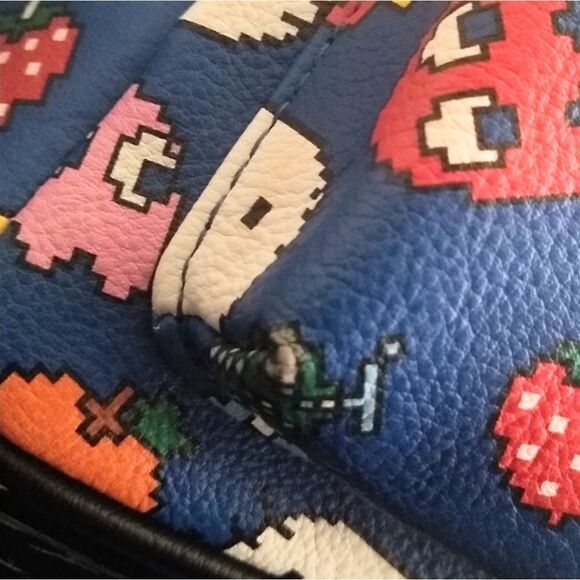 Loungefly Loves Hello Kitty Pac-Man Mini Backpack and Pac-Man Coin Pouch - Picture 7 of 8